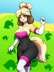 isabelle (animal crossing) from animal crossing by bluess