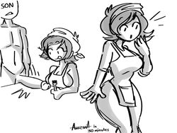 anon from cooking mama by anor3xia