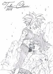 1girls 2018 breasts domination dragon_ball dragon_ball_super earrings fellatio female fusion futa_on_male futanari kefla legendary_super_saiyan oral penis potara_earrings saiyan short_hair spiky_hair super_saiyan super_saiyan_2 tabe-chan tournament_of_power