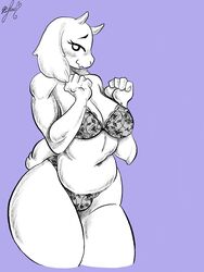 toriel from undertale by panthera cantus
