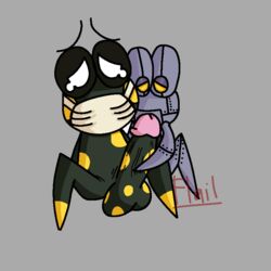 animal_crossing animal_crossing_new_horizons artist_request balls dick digital face_mask frog gay legs_apart nintendo penis penis_rub poison_dart_frog raddle raddle_(animal_crossing) ribbot ribbot_(animal_crossing) robot robot_frog rub ship source_request spot_on_frogs spots tear tears veiny_penis year_request
