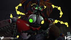 3d big_breasts female five_nights_at_freddy's freddy_fazbear's_pizzeria_simulator hotstuff robot_girl scrap_baby scrap_baby_(cosmic_trance) scrap_baby_(fnaf) tentacle thick_thighs