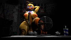 16:9 1futa 3d 4k absurd_res animatronic anthro areolae avian balls beak bib bird bodily_fluids breasts chicken clothing curvy erect_nipples erection five_nights_at_freddy's five_nights_at_freddy's_2 furry futa_only futadom futanari galliform gallus_(genus) genital_fluids genitals glowing glowing_eyes hi_res huge_balls huge_breasts humanoid_genitalia hyper hyper_penis intersex looking_at_viewer machine nipples non-mammal_breasts nude penis phasianid precum precum_drip realistic robot sagging_balls solo solo_focus source_filmmaker thick_thighs tongue tongue_out toy_chica_(fnaf) twintailssfm video_games wide_hips widescreen