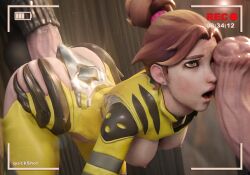 b.va blizzard_entertainment breasts d.va face_markings female korean_commentary overwatch overwatch_2 small_breasts video_game video_game_character video_games