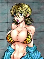1girls abs arms_behind_back big_breasts bikini bikini_bottom bikini_pull bikini_top blonde_female blonde_hair blonde_hair_female blue_eyes cleavage clothed clothing cum_target disheveled ecchi fangs fangs_out female female_only hellsing hellsing_ultimate huge_breasts inminent_sex laudanor28 leopard leopard_print leopard_print_bikini leopard_print_bra no_nut_november open_clothes open_clothing open_eyes open_mouth paizuri_invitation pajamas pajamas_pull seras_victoria sex_slave sexy_pose short_hair showing showing_breasts solo solo_female solo_in_panel submissive submissive_female thong thong_bikini thong_pull thong_underwear tomboy topwear vampire vampire_girl vampiress