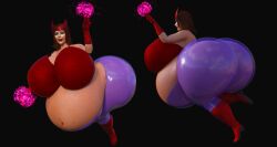 3d ass avengers belly big_ass big_belly big_breasts breasts female huge_ass huge_belly huge_breasts hyper_pregnancy jackd22 marvel marvel_comics massive_breasts mutant_(marvel) pregnant scarlet_witch wanda_maximoff x-men