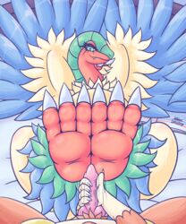 1boy 1girls 2020 3_toes absurd_res animal_genitalia anthro anthrofied archeops ass avian barefoot barely_visible_genitalia bed bedroom big_feet blue_body blue_feathers blush bodily_fluids claws curvy_figure d
feet digital_media_(artwork) dinosaur duo erection eyelashes feathered_wings feathers feet female feral first_person_view floatzel foreshortening front_view furniture furry green_body green_eyes green_feathers half-closed_eyes hi_res inside interspecies looking_at_viewer lying male mammal masturbation nintendo on_back on_bed otter patohoro penile penile_masturbation penis pokémon_(species) pokemon pokemon_bw pokemon_dppt pov rear_view red_body red_feathers seductive signature slit_pupils smile solo_focus spread_legs spreading thick_thighs toe_claws toes video_games wide_hips wings yellow_body yellow_feathers