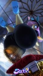 1girls 3d 3d_(artwork) anthro ass ass_bigger_than_head big_ass big_pussy bubble_butt cameltoe crocs egg equine fat_ass female female_only fluttershy_(mlp) friendship_is_magic huge_ass large_ass my_little_pony snuddy solo thick_ass thick_thighs thief