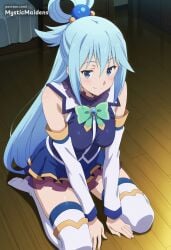 aqua (konosuba) from kono subarashii sekai ni shukufuku wo! by mystic maidens
