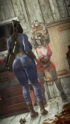 3d 3d_animation adelaide_(fallout_76) animated ass_to_ass assaultron assaultron_(fallout) bethesda_softworks bimbo double_dildo fallout fallout_76 female_robot hyper hyper_ass hyper_breasts hyper_genitalia lesbian_sex no_sound pussy_to_pussy robot robot_girl robot_humanoid tagme video