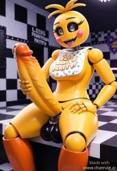 toy chica (fnaf) from five nights at freddy's