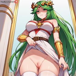 palutena from kid icarus by themerchant69