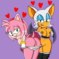 amy rose from inkbunny by artist request
