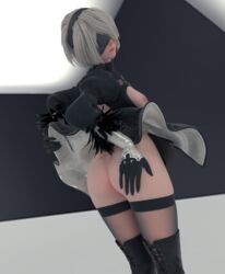 yorha 2b from nier by cl4pp5
