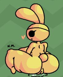 <3 animal_crossing big_ass big_breasts big_butt breasts bunny bunny_ear bunny_ears bunny_girl bunny_tail chubby chubby_female coco_(animal_crossing) female furry furry_only heart large_ass large_breasts looking_back naked nintendo nude pussy sleepyslut soft tail thick thick_ass thick_legs thick_thighs turned_away wide_hips