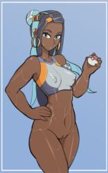 nessa (pokemon) from nintendo by ragingbarbarians