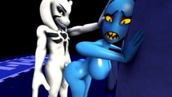 3d 3d_(artwork) anal asriel_dreemurr asriel_dreemurr_(god_form) big_ass joom3y rape undertale undyne