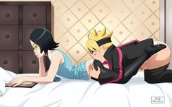 sarada uchiha from boruto sex by master chimichurri