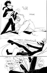 1boy 1girls a_goofy_movie comic disney female female_focus fred_perry goof_troop male max_goof penis roxanne_(goof_troop) straight tagme