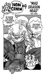 big_ass big_penis blowjob claws dark-skinned_male dark_skin dragon dragon_humanoid english_text fellatio female femdom genkai_toppa_wrestling! goudadunn horn horns huge_ass huge_cock human humanoid hyper_penis large_ass large_penis male male_human/female_humanoid nail opera_(goudadunn) pov scalie sharp_nails sharp_teeth short_hair smile straight tail text veiny_penis