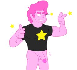 1boy big_penis bulge chad_steven gay male_only muscular_male steven_quartz_universe steven_universe