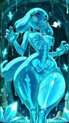 1girls ai_generated breasts canine explicit female female_focus female_only floresai furry furry_female furry_only huge_ass medium_breasts monster monster_girl narrow_waist nude nude_female original original_character patreon patreon_url patreon_username petite pussy skeleton slender_frame slime_body slime_girl thick_thighs translucent_body transparent_body wide_hips