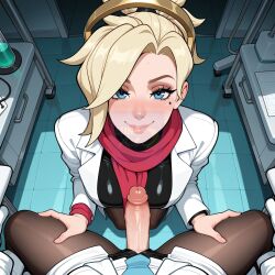 angela ziegler from overwatch by lunaart