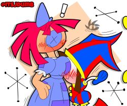 pomni (the amazing digital circus) from glitch productions by jdone