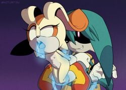 ambiguous_anthro anthro anthro_on_anthro anthro_penetrated anthro_penetrating anthro_penetrating_anthro cream_the_rabbit flat_chest idw_publishing kitsunami_the_fennec koturitsu nipples sega small_breasts sonic_(series) sonic_the_hedgehog_(idw) sonic_the_hedgehog_(series) tagme