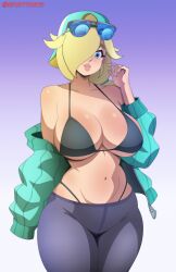 princess rosalina from mario (series) by spottyartslewd