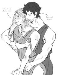 achilles from greek mythology by dceat