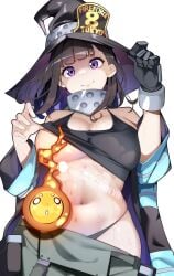 1girls adult adult_female bare_belly bare_hips bare_midriff bare_navel bare_skin belly belly_bulge belly_button big_breasts black_crop_top black_gloves black_hair black_hair_female black_hat black_topwear blunt_bangs breasts busty busty_female busty_girl child_bearing_hips cleavage closed_mouth_smile crop_top crop_top_lift curvaceous curvaceous_body curvaceous_female curvaceous_figure curvaceous_hips curvy curvy_body curvy_female curvy_figure curvy_hips cute cute_girl digital digital_art digital_drawing digital_drawing_(artwork) digital_media digital_media_(artwork) elbows enen_no_shouboutai exposed_belly exposed_hips exposed_midriff exposed_navel exposed_skin exposing exposing_breasts exposing_chest exposing_self eyebrows_visible_through_hair female female_focus female_only fertile_hips fingers fire fire_force firefighter flames gloves half_naked half_nude hat head_tilt high_resolution highres hotvr hourglass_figure huge_boobs huge_breasts jeans large_boobs large_breasts lean_figure lips long_hair looking_at_viewer looking_down looking_down_at_viewer maki_oze mature mature_female midriff muscular_female naked naked_female naked_woman narrow_waist navel neck_guard nude nude_female nudity plump_breasts purple_eyes purple_eyes_female semi_nude shoulders showing_breasts showing_chest simple_background slender_body slender_waist slim_waist smile smiley_face smiling smiling_at_viewer smirk soldier solo standing tilted_head topwear topwear_aside topwear_lift underboob upper_body white_background wide_hips witch_hat