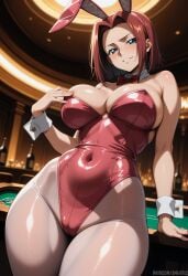 1girls ai_generated artist_name code_geass kallen_stadtfeld large_breasts looking_at_viewer patreon_username short_hair snazzdaz snazzle solo stable_diffusion tagme