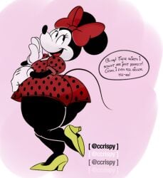 minnie mouse from disney by ccrispy