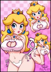 princess peach from mario (series) by yularcher