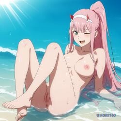 zero two (darling in the franxx) from darling in the franxx by un0rth0