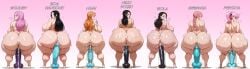 2025 7girls ai_generated ass_chart ass_comparison ass_focus big_ass big_breasts black_eyes black_hair blue_eyes boa_hancock brown_eyes brown_hair bubble_butt child_bearing_hips cum cum_drip cum_explosion cum_in_pussy cum_inside cum_on_face cum_string daidouji_(artist) daidoujipv dat_ass dildo dildo_in_pussy dumptruck_ass edit edited excessive_cum fat_ass female female_only hair_ornament horny horny_female huge_ass huge_breasts hyper_breasts jewelry_bonney looking_at_viewer looking_back looking_pleasured milf musk musk_clouds nami_(one_piece) nico_robin one_piece orange_eyes orange_hair pawg perona pink_hair rebecca_(one_piece) shaking sweat sweatdrop sweating sweaty tattoo thick_thighs viola_(one_piece)