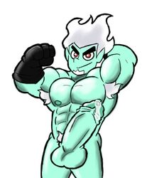 bara big_breasts big_penis cum danny_phantom hotiger777 male_only muscle