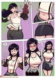 tifa lockhart from final fantasy by notzackforwork