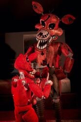 five_nights_at_freddy's five_nights_at_freddy's_4 foxy_(fnaf) gay nightmare_foxy penis tagme