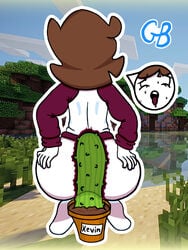 cactus cactus_dildo gamebuddy105 happylikeawall minecraft youtube