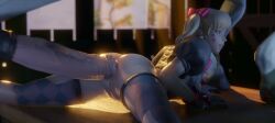 3d anal black black_cat_d.va d.va horsecock overwatch thebartender zoophilia