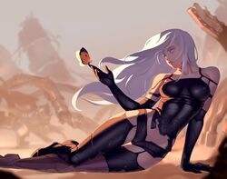 yorha a2 from nier by optionaltypo