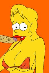 bart_simpson bartina_simpson bikini rule_63 the_simpsons yellow_hair yellow_skin