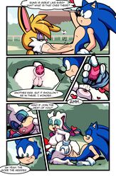 anthro buns_rabbot carrotia_the_rabbit comic female group male rabbit sonic_(series) sonic_the_hedgehog turboranger