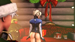 3d christmas futadarkrim futanari overwatch tracer