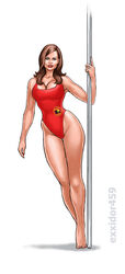 1girls actress background barefoot baywatch_(franchise) baywatch_(tv_series) blue_eyes breasts brown_hair bust busty caroline_holden caucasian caucasian_female celebrity cleavage curvaceous curves curvy curvy_figure exxidor455 exxidor459 female female_only hips hourglass_figure in_character legs lifeguard lips lipstick long_hair pole pole-dancer pole_dancing simple_background solo swimsuit swimwear thick thick_legs thick_thighs thighs voluptuous watermark white_background wide_hips yasmine_bleeth