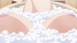 16:9_aspect_ratio 1girls 2010s 2015 animated areola areolae arms_(studio) barefoot bathing blush breasts charlotte_scherzen erect_nipples feet female getting_erect happy hentai huge_breasts inverted_nipples kaneko_hiraku large_breasts large_filesize lipstick makeup marvelous nail_polish nipples official_animation pale-skinned_female pink_hair puffy_areolae purple_eyes screen_capture screencap self_fondle soap solo sound valkyrie_drive valkyrie_drive_-mermaid- video voice_acted wet