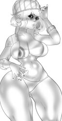 abs alicia_(spacelords) big_breasts freckles raiders_of_the_broken_planet shybabs spacelords thick_thighs