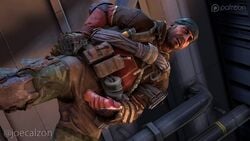 3d animated bara call_of_duty clothed dripping erection handjob male_masturbation male_only masturbation penis penis_out pleasure_face sfmtraining solo tagme tavo_nomad_rojas video